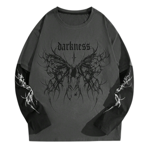 เสื้อสเวตเชิ้ตคอกลมแขนยาวพิมพ์ลายออกแบบเองสำหรับผู้ชาย OEM ฤดูใบไม้ร่วง ขายส่ง ปรับแต่งได้ตามต้องการ พิมพ์ลายสกรีน - Product Image 6