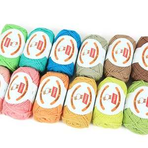 YARNA Happy Wool (40g) Hilo de Color Pastel Suave, Hilo para Manualidades en Colores Pastel, Color Sostenible, Agradable al Tacto, Ideal para Principiantes, Brillante, Premium, Artesanal - Product Image 4