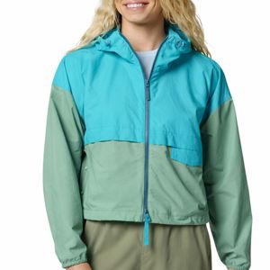 New Arrival Custom Fashion Women Cropped Windbreaker Hooded <b>Jacket</b> Lightweight <b>Winter</b> Waterproof Windproof Outdoor Sports <b>Jacket</b> - Product Image 4