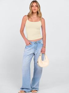Débardeur côtelé moulant pour femme – Extensible, doux, léger, respirant – Style minimaliste décontracté pour l'été – Idéal pour la superposition - Product Image 4