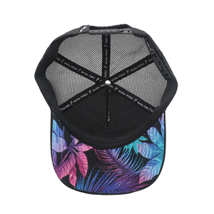 High Quality Common All-<b>Mesh</b> Fabric 5-Panel Trucker Hat Custom Logo Image Letter Sporty Pattern Woven Label - Product Image 5