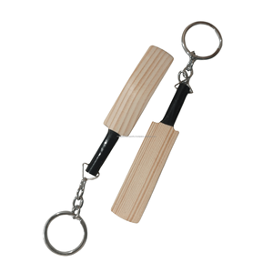 Mini batte de cricket avec logo personnalisé, porte-clés, cadeaux promotionnels sportifs, cadeaux d'entreprise, commande en gros, fabricant, fournisseur - Product Image 1