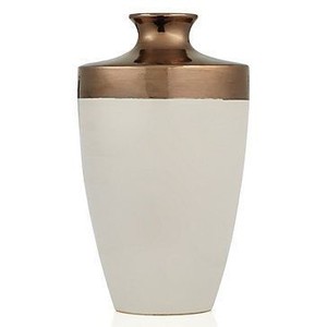 Jarrón de Hierro Forjado Moderno de Lujo de Alta Gama LINEA, Grabado, Ecológico, Resistente a la Corrosión, Hecho a Mano, Plateado, Duradero y Ancho - Product Image 1