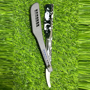 Classic Shaving <b>Slide</b> Razor <b>Plastic</b> Handle Premium Quality Black Stainless Steel Professional Barber Razor for Face Body Beard - Product Image 2