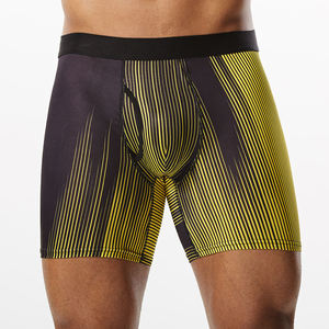 <b>Men</b> Quick Dry Sports <b>Compression</b> <b>Shorts</b> 100% Cotton Anti-Wrinkle Elastic Waist Cycling Running Yoga Gymwear Fitness <b>Shorts</b> - Product Image 3