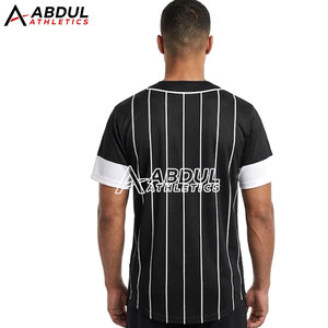 Casual Baseball Jersey Men Breathable Fabric Fit Quick Dry Ideal For Practice And <b>Game</b> Day With Durable Stylish Look - Product Image 5