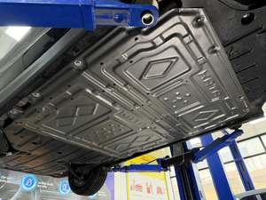 แผ่นกันกระแทกใต้ท้องรถยนต์ KATA Heavy Duty Steel Battery Armor Shield สำหรับ VinFast Limo สีเขียว แบบสองชิ้น - Product Image 2
