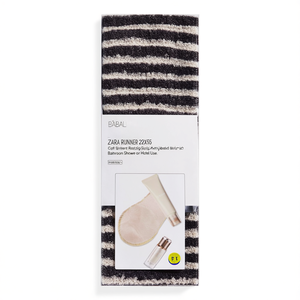 Tapis de bain antidérapant ZARA RUNNER 22X55, tapis en polyester doux et absorbant pour salle de bain, douche, maison ou hôtel - Product Image 2