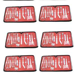 Lote de 12 kits de 18 piezas, set de instrumentos quirúrgicos para cirugía menor, kit de instrumentos quirúrgicos DS 1876, herramientas médicas, set quirúrgico reutilizable. - Product Image 5