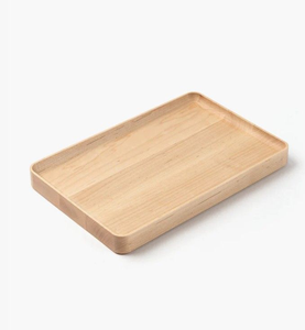 Bandeja de Madera Multiusos Ecológica para Encimera, Organizador Moderno Hecho a Mano con Diseño de Dibujos Animados para Toallas, Artículos de Aseo y Maquillaje - Product Image 3