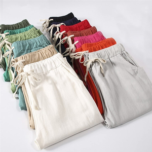 Wholesale Rate Best Cotton Fabric Oversized Flared Baggy Men <b>Trousers</b> Acid Wash Printing Jogging <b>Trousers</b> For Men - Product Image 5