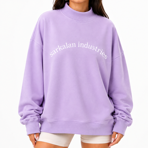 Sudadera de Cuello Alto para Mujer de Calidad Premium, la Más Vendida, de Felpa Francesa, Corte Holgado, con Logotipo Personalizado, Fabricante Mayorista - Product Image 1