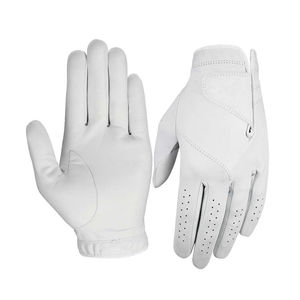 Gants de golf en cuir Cabretta personnalisés avec logo en peau de mouton, doux et confortables pour hommes, avec emballage personnalisé - Product Image 1