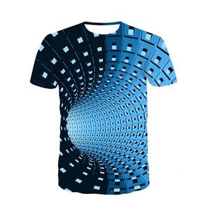 Camisetas Lisas con Cuello Redondo para Hombre, de Alta Calidad, al por Mayor, con Logotipo Impreso Digital Personalizado en la Parte Delantera, Corte Regular, Tela de Poliéster/Algodón - Product Image 6