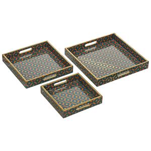 Bandeja Organizadora Pequeña de Madera MDF Hecha a Mano, Multiusos, con Acabado Brillante, Decorativa y Artesanal - Product Image 1