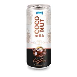 Bebida de Leche de Coco en Lata de Aluminio de 250 ml, OEM, Bebida con Sabor a Café, Vainilla, Mango, Durazno y Coco, Fabricante Vietnam - Product Image 6
