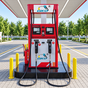 Pompe à carburant essence et diesel à quatre buses Gurukurpa GKDMPD avec distribution numérique 6kW 220V/380V pour station-service - Product Image 2