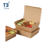 Fournisseur de premier plan en Malaisie, boîte à lunch en papier kraft de qualité supérieure, conteneur de 600 ml, adapté aux stands alimentaires, aux fêtes, aux événements, aux cafés et aux bistrots