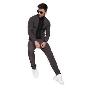 Conjunto Deportivo de Primavera para Hombre, Nuevo Modelo 2026, con Estampado Sólido, Tejido Técnico Transpirable, Logotipo Personalizado, Estilo Urbano, Fabricante OEM - Product Image 1