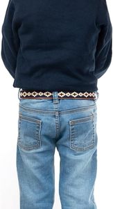 Sangles personnalisées en cuir pleine fleur de vache avec boucle en laiton doré, argenté ou chromé, écologiques, pour vêtements, largeur 1,5-3,5 pouces - Product Image 5