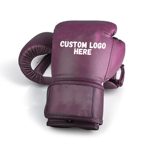 Guantes de Boxeo Deportivos de Primera Calidad, Cuero PU Genuino, Diseño Original para Entrenamiento, Guantes de MMA Hechos a Medida al por Mayor - Product Image 1