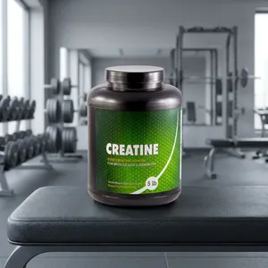 Créatine monohydrate micronisée en poudre pour la croissance musculaire et la perte de poids chez l'adulte, végétalienne, faible en sucre - Product Image 2