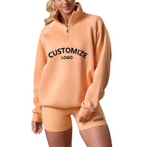 Women's Baggy Oversized Cotton Tracksuits 2 Piece <b>Set</b> Gym Fitness Short <b>Sets</b> Customize Hoodie and Shorts <b>Set</b> for Women - Product Image 5