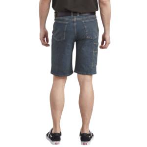 Shorts en jean pour hommes OEM en gros, séchage rapide, personnalisés, style vintage, coupe ample, taille élastique, poches respirantes - Product Image 2