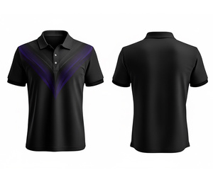 Lightweight Full Sublimation Polo Shirt for Summer Wear & Breathable Design for Men Women Youth Quick-Dry Dry-Fit Active Polo - Product Image 2