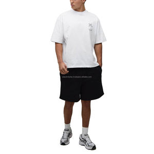 Mens Summer Casual Cotton T Shirt And Shorts <b>Set</b> Breathable Crew Neck Short Sleeve Sportswear Custom OEM Manufacturer At Factory - Product Image 1