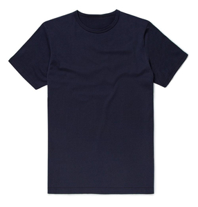 เสื้อยืดคอกลม OEM คุณภาพสูง สกรีนโลโก้แบรนด์ของคุณเอง เสื้อยืดเปล่าผู้ชาย เสื้อยืดลำลองผู้ชาย ทรงปกติ ดีไซน์เรียบง่าย - Product Image 3