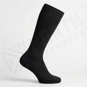 Merino Wool Custom Comfortable Fashion Crew <b>Socks</b> Men Breathable Soft Warm Non Binding Casual Durable Customized Color Pairs - Product Image 3