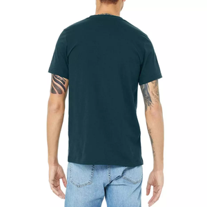 เสื้อยืดผู้ชายผ้าฝ้ายใยไผ่ แห้งเร็ว สไตล์สตรีท โลโก้ด้านหน้า ราคาถูก สำหรับแบรนด์แฟชั่น ตลาดขายส่งทั่วโลก - Product Image 5