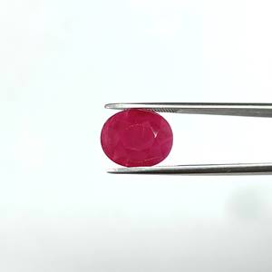 Rubí Ovalado de 6.11 Quilates, Gema Natural de Birmania RBHO-6 - Product Image 2