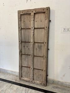 Paneles de Puerta de Madera Maciza Antiguos con Marco Tallado a Mano, Ecológicos, para Dormitorio, Sala de Estar, Muebles para el Hogar - Product Image 3
