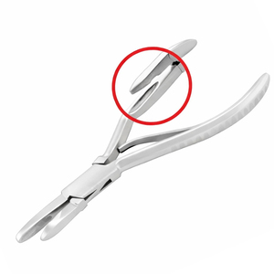 Pince de réglage pour opticien en acier inoxydable 140 mm pour la fusion de bijoux - Product Image 3