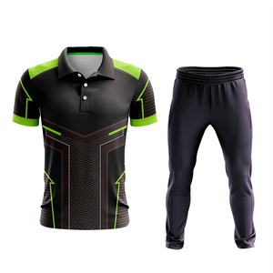 Wholesale Cricket Jersey and Pants Sets Custom Design Team Uniform Low Price Team Sublimated Cricket Uniform - Product Image 1
