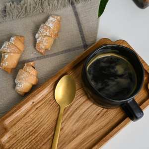 Bandeja de Madera Rústica Personalizada para Mesa de Centro, Bandeja de Servicio Personalizada para Hoteles y Restaurantes, Bandeja de Cocina Versátil - Product Image 5