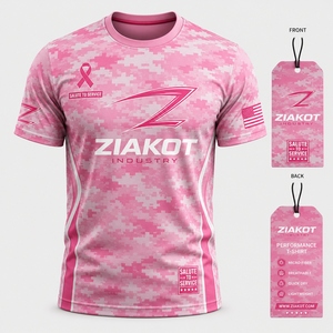 Camiseta Deportiva ZIAKOT para Hombre, Diseño Nuevo, Personalizada, con Patrón 3D Blanco-Amarillo, Forma Afilada Abstracta - Product Image 6