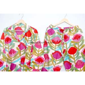 Conjunto de Pijama de Algodón de Última Moda para Mujer, Ropa de Dormir Cómoda, Vestido de Pijama para Damas de Honor, Conjunto de Pijama de Algodón para Adultos - Product Image 6