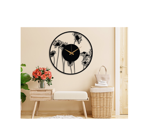 Handicrafts Abstract Quartz Metal <b>Wall</b> <b>Clock</b> with Numbers for Home & Hotel <b>Decoration</b> Rate by India Art Place - Product Image 5