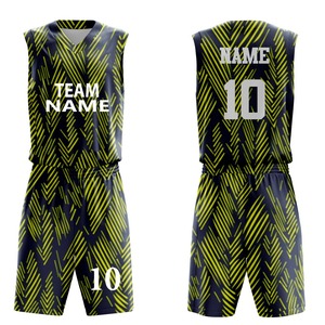 Conjunto de Uniforme de Baloncesto Personalizado de Poliéster Estampado, Nuevo Estilo, Cómodo, Transpirable, con Nombre del Equipo, Tallas Grandes, Protección Anti-UV - Product Image 5