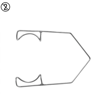 Retractor de Párpados Barraquer de Acero Inoxidable, Tipo Especulo de Alambre Grande, Desechable de Un Solo Uso, Instrumento Quirúrgico Oftálmico - Product Image 1
