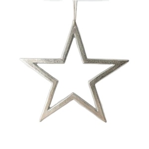 อลูมิเนียมตกแต่งรูปดาวสำหรับตกแต่งเทศกาลคริสต์มาส,สง่าผลิตในอินเดียสำหรับห้อยประดับงานปาร์ตี้วันคริสต์มาสปาร์ตี้ปีใหม่ขายส่ง - Product Image 1