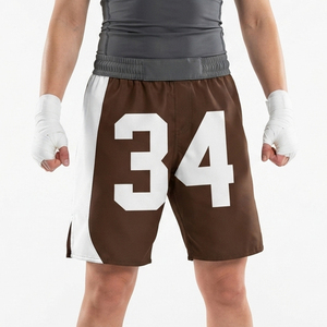 Shorts de Kickboxing MMA para Mujer, Shorts de Entrenamiento MMA de Alto Rendimiento, Shorts Deportivos de Poliéster para Mujer - Product Image 6