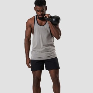<b>Singlet</b> Tank Top <b>for</b> <b>Men</b> Made 100% Cotton Breathable O-Neck Heat-Transfer Printed Smart Casual Great <b>for</b> Summer Workouts 220g - Product Image 1