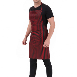 Delantal de camarero sin mangas de alta calidad, reutilizable, largo, con múltiples bolsillos, transpirable, lavable a máquina, de lona resistente. - Product Image 5