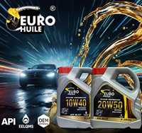 Lubrifiant automobile certifié API Standard ISO9001, fabricant d'huile moteur, exportateur d'huile moteur et de pièces moteur, 20w50, SAE50