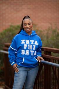 ผู้ผลิตเสื้อผ้า Zeta Phi Beta แบบสั่งทำพิเศษ ทรงปกติ เสื้อฮู้ดฤดูหนาว ปักลาย ผ้าฝ้ายฟลีซเป็นมิตรกับสิ่งแวดล้อม - Product Image 4