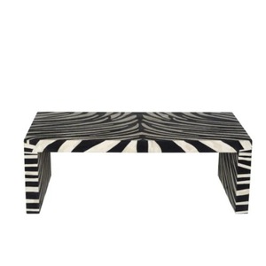 Table basse ronde en os incrusté, faite à la main, design moderne, meuble décoratif pour salon - Grande Vente - Product Image 5